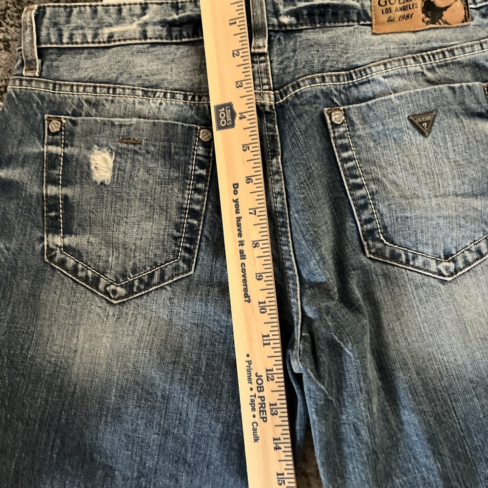 Women's Size 29 GUESS Los Angeles Distress  Style Jeans - Picture 7 of 9